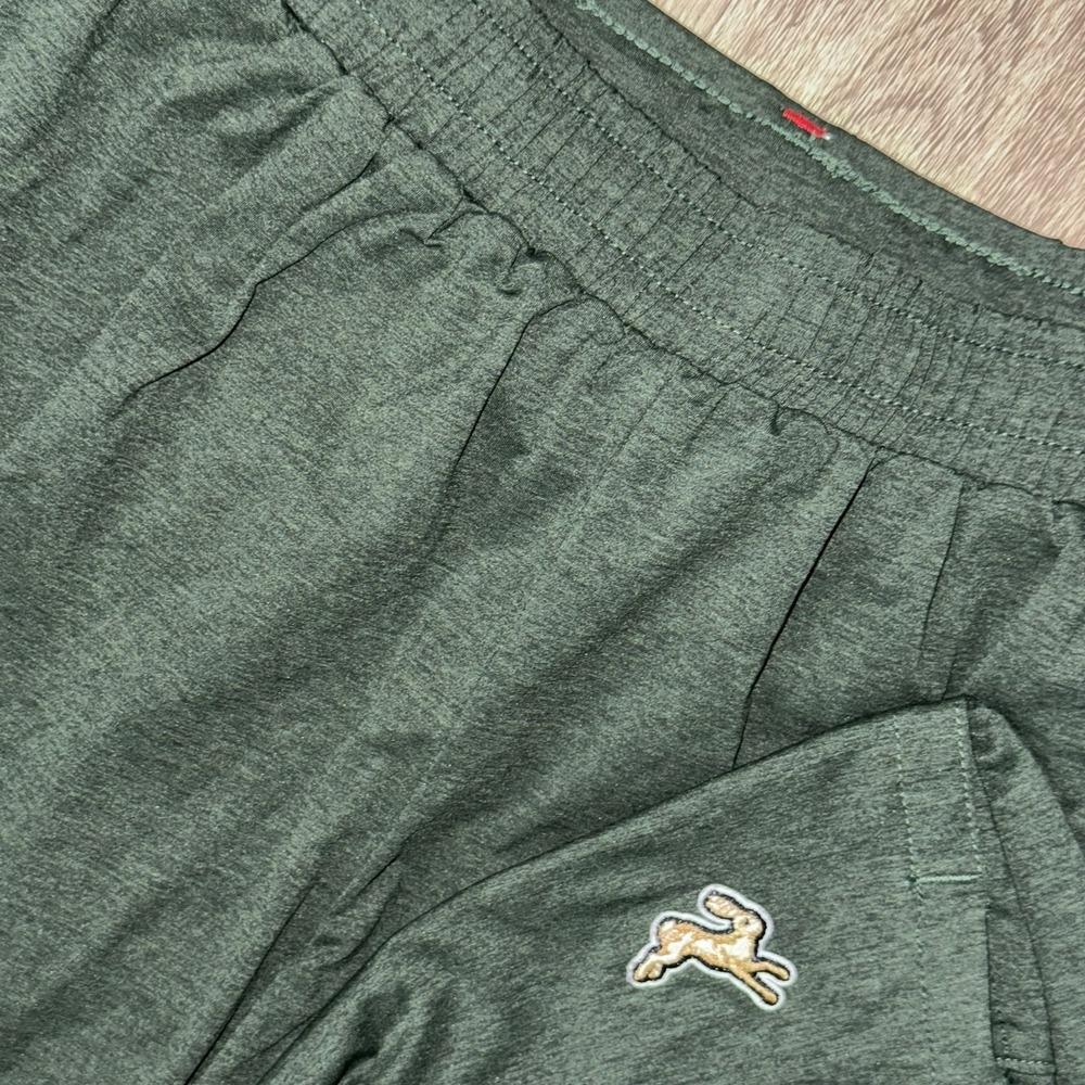 Tracksmith Session Performance Shorts Men's Small Lined Green 5" Pockets